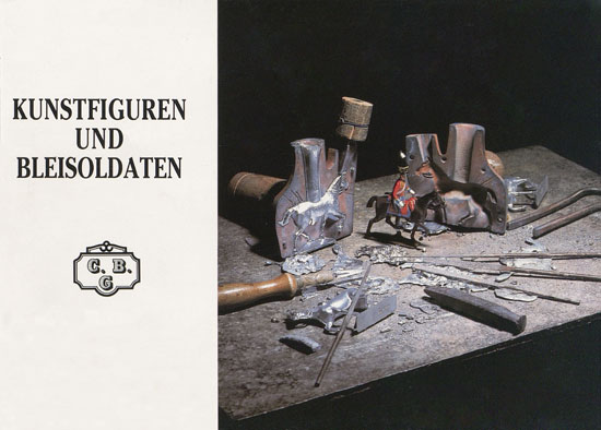 C. B. G. Mignot Kunstfiguren und Bleisoldaten Katalog 1980