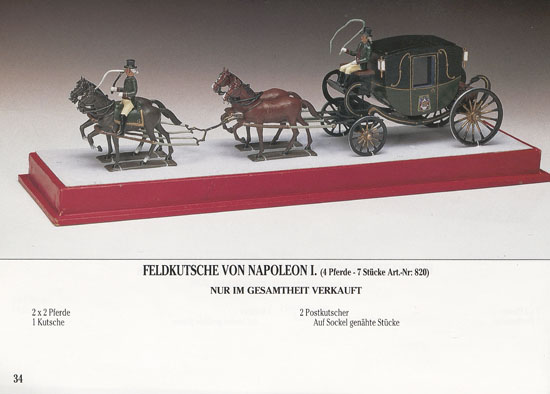 C. B. G. Mignot Kunstfiguren und Bleisoldaten Katalog 1980