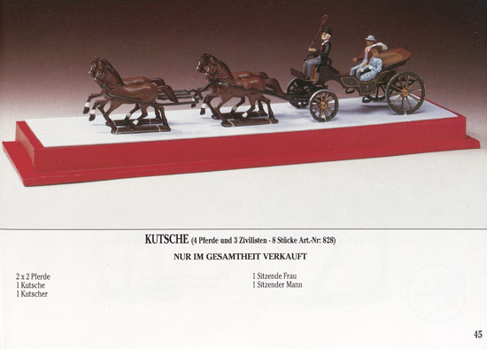 C. B. G. Mignot Kunstfiguren und Bleisoldaten Katalog 1980