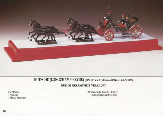 C. B. G. Mignot Kunstfiguren und Bleisoldaten Katalog 1980