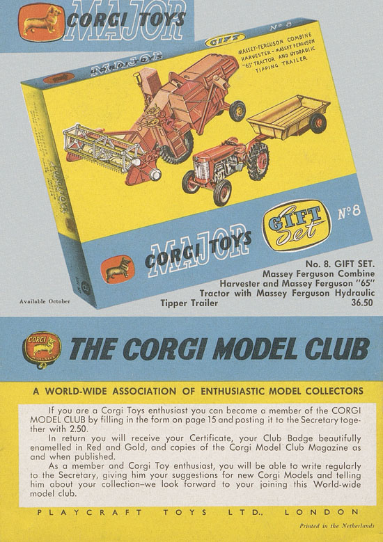 Corgi Toys catalog 1959