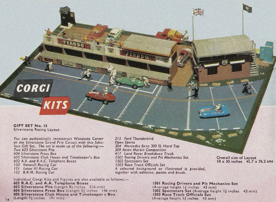 Seite 14 Corgi Toys Katalog 1965