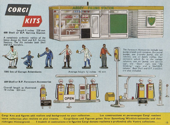 Seite 15 Corgi Toys Katalog 1965