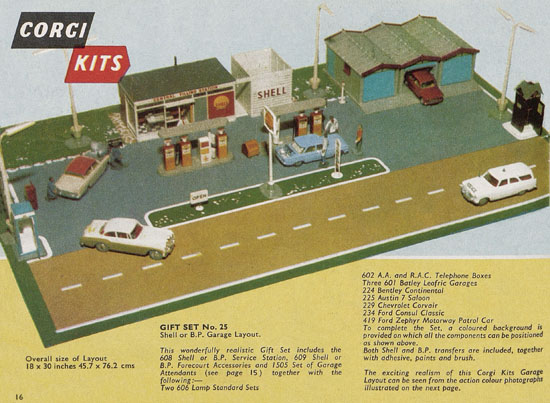 Seite 16 Corgi Toys Katalog 1965