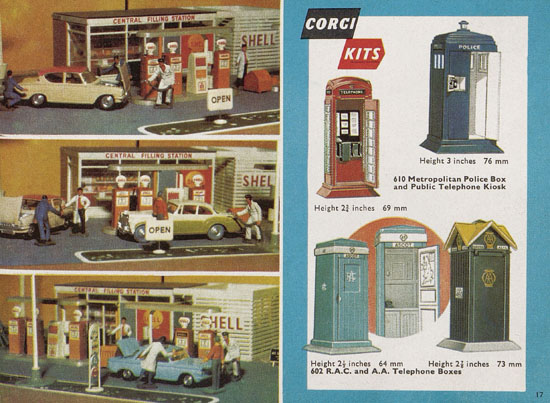Seite 17 Corgi Toys Katalog 1965