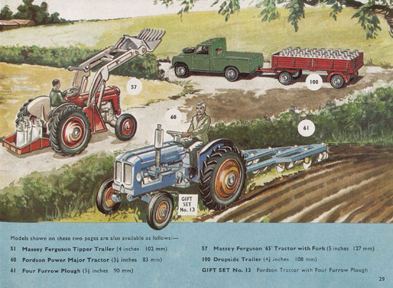 Seite 29 Corgi Toys Katalog 1965