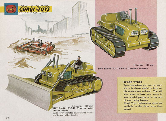 Seite 38 Corgi Toys Katalog 1965
