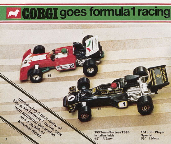 Seite 2 Corgi Toys Katalog 1973