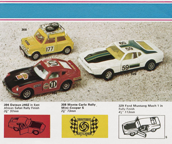 Seite 5 Corgi Toys Katalog 1973