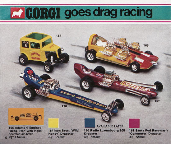 Seite 6 Corgi Toys Katalog 1973