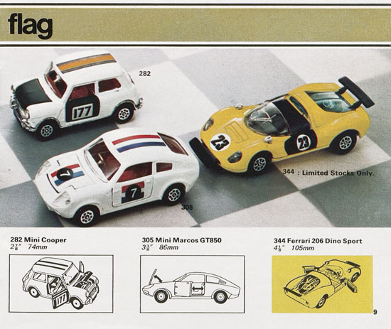 Seite 9 Corgi Toys Katalog 1973