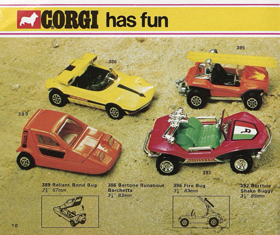 Seite 10 Corgi Toys Katalog 1973
