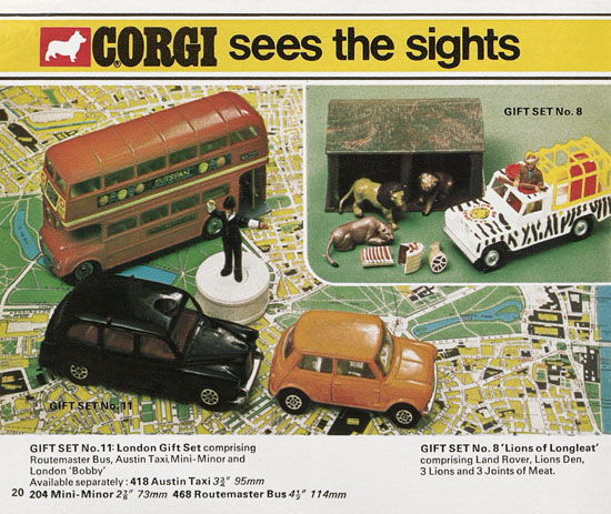 Seite 20 Corgi Toys Katalog 1973