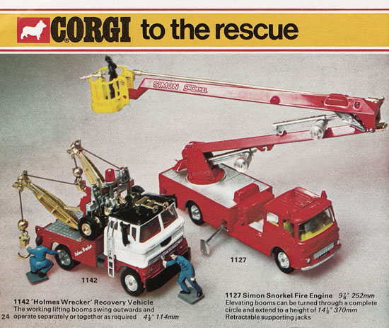 Seite 24 Corgi Toys Katalog 1973