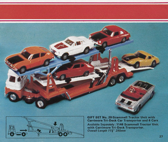 Seite 27 Corgi Toys Katalog 1973