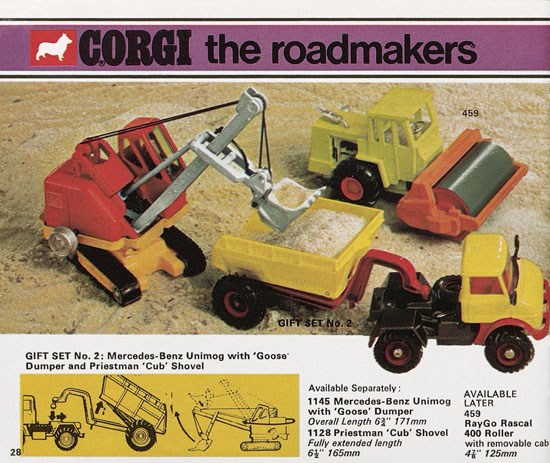 Seite 28 Corgi Toys Katalog 1973