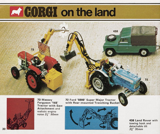 Seite 30 Corgi Toys Katalog 1973