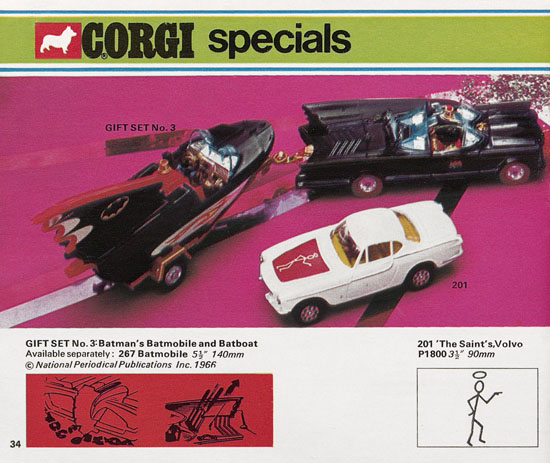 Seite 34 Corgi Toys Katalog 1973