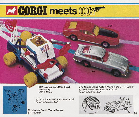 Seite 35 Corgi Toys Katalog 1973
