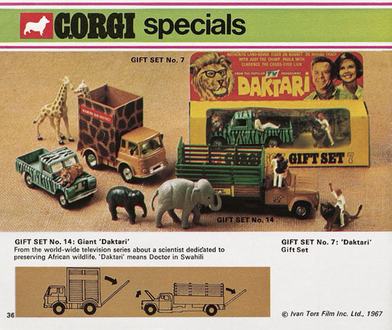 Seite 36 Corgi Toys Katalog 1973
