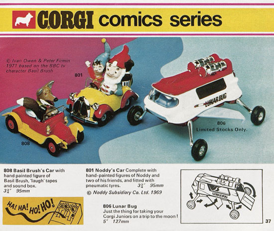 Seite 37 Corgi Toys Katalog 1973