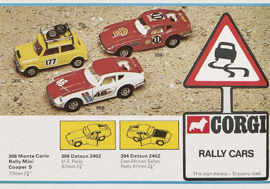 Corgi Toys Katalog 1974