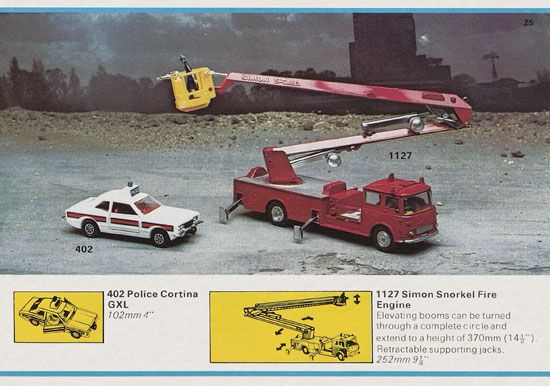 Corgi Toys Katalog 1974