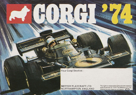 Corgi Toys Katalog 1974