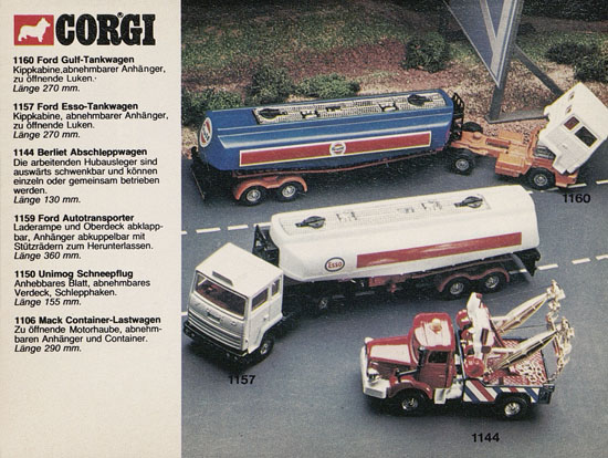 Corgi Toys Katalog 1977