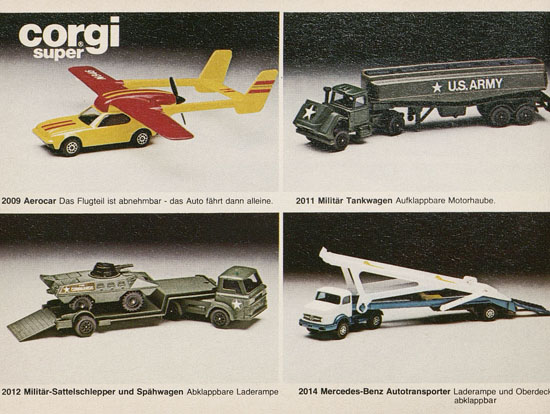 Corgi Toys Katalog 1977