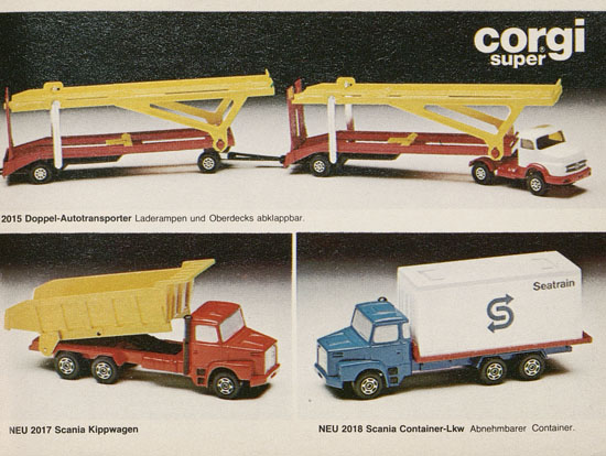 Corgi Toys Katalog 1977