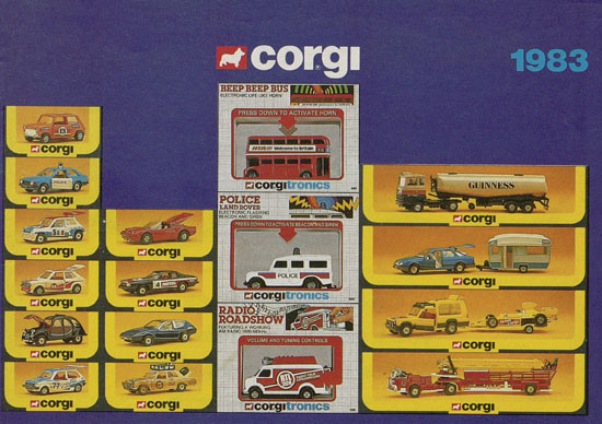 Corgi Toys Katalog 1983