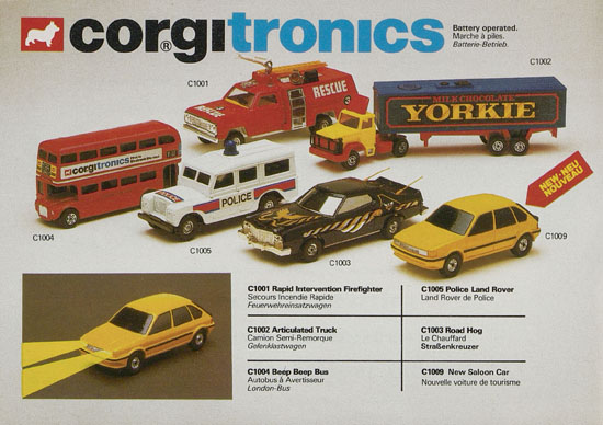 Corgi Toys Katalog 1983