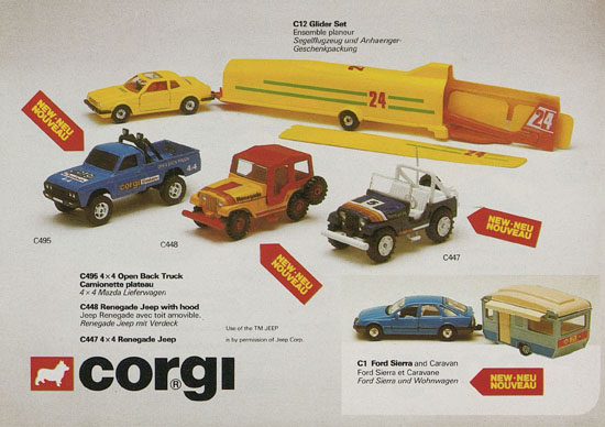 Corgi Toys Katalog 1983