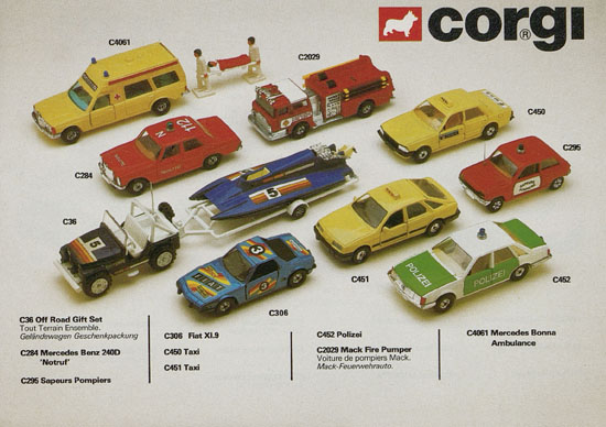 Corgi Toys Katalog 1983