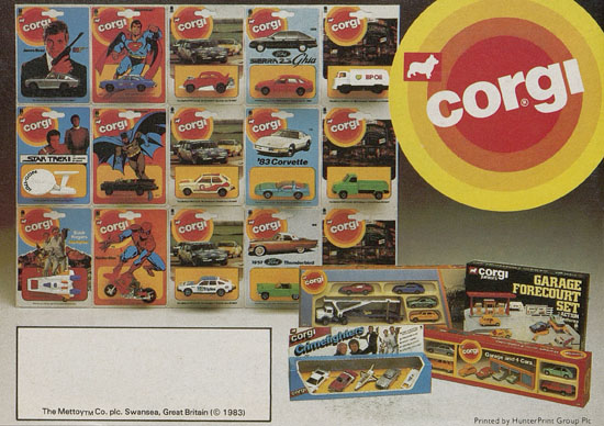 Corgi Toys Katalog 1983