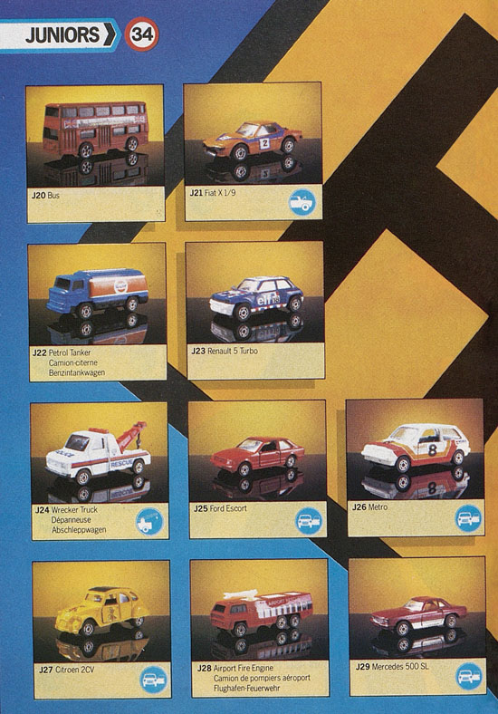 Corgi Toys Katalog 1985