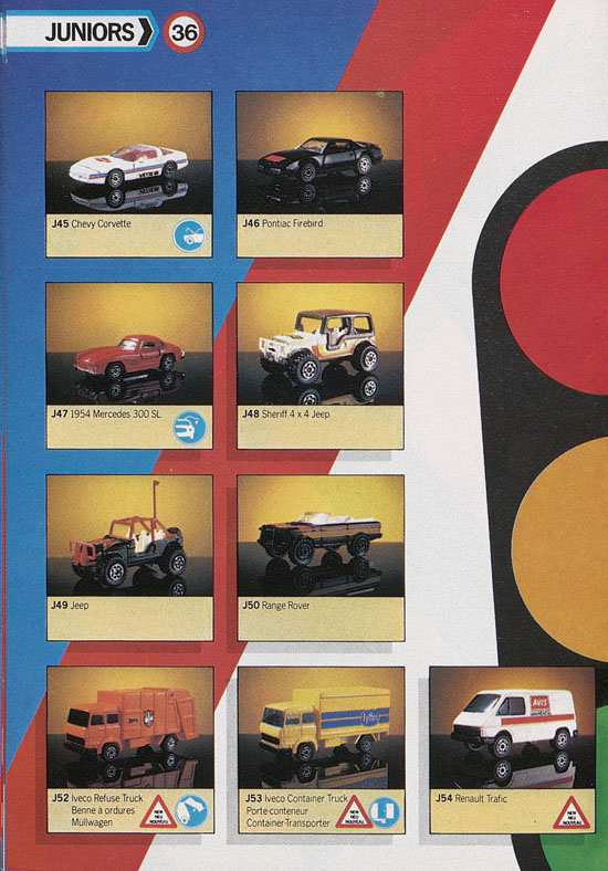 Corgi Toys Katalog 1985