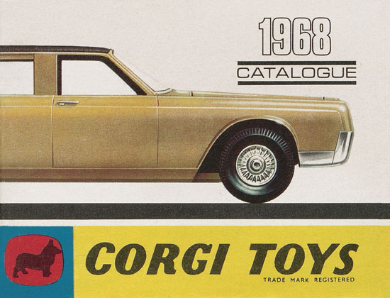 Seite 1 Corgi Toys Katalog 1968