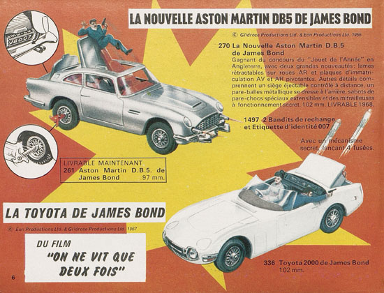 Seite 6 Corgi Toys Katalog 1968