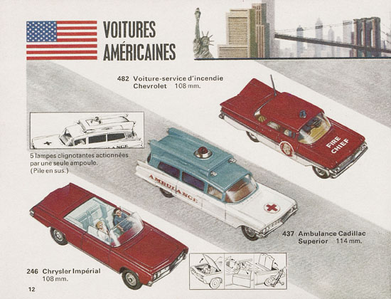 Seite 12 Corgi Toys Katalog 1968