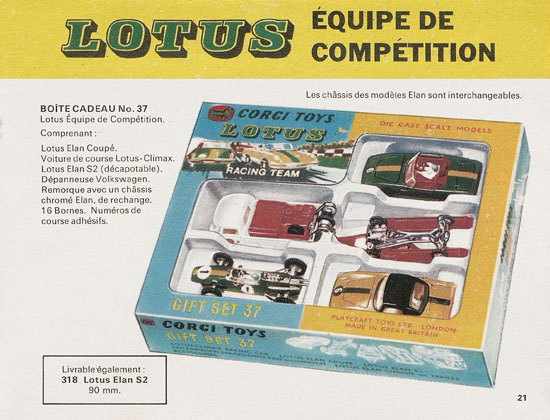 Seite 21 Corgi Toys Katalog 1968