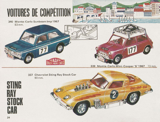 Seite 24 Corgi Toys Katalog 1968