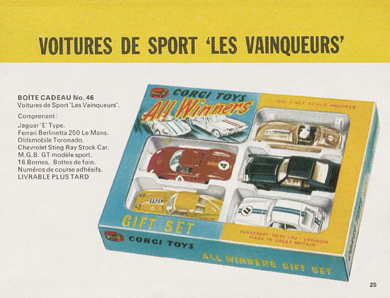 Seite 25 Corgi Toys Katalog 1968