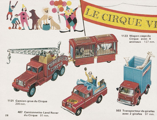 Seite 28 Corgi Toys Katalog 1968
