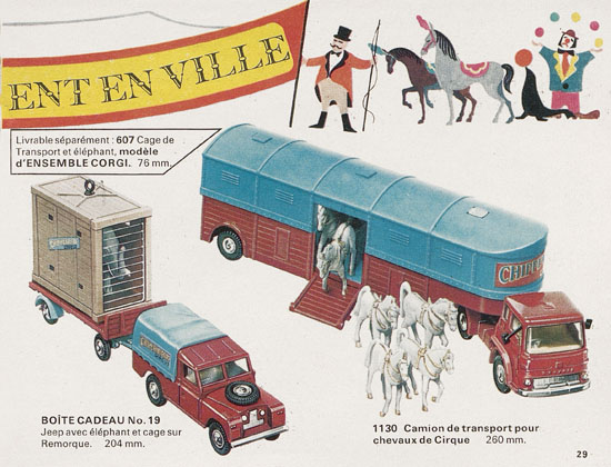 Seite 29 Corgi Toys Katalog 1968