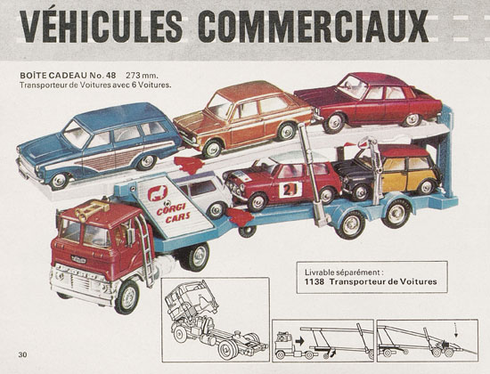 Seite 30 Corgi Toys Katalog 1968
