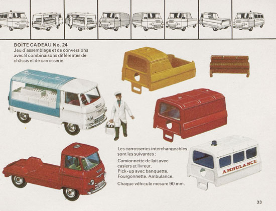 Seite 33 Corgi Toys Katalog 1968