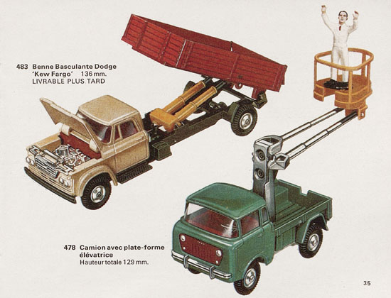 Seite 35 Corgi Toys Katalog 1968