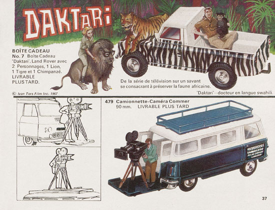 Seite 37 Corgi Toys Katalog 1968